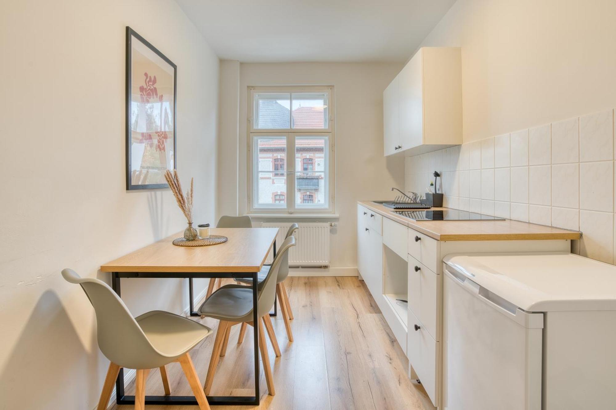 Homy I Stylisches Retroapartment Netflix & Wlan Leipzig Dış mekan fotoğraf